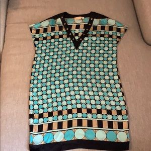 Printed tunic dress